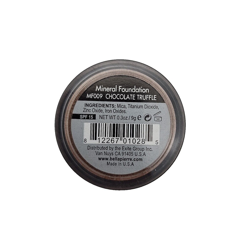 Bellapierre MF009-CHOCOLATE TRUFFLE Loose Mineral Foundation Powder 9 Grams